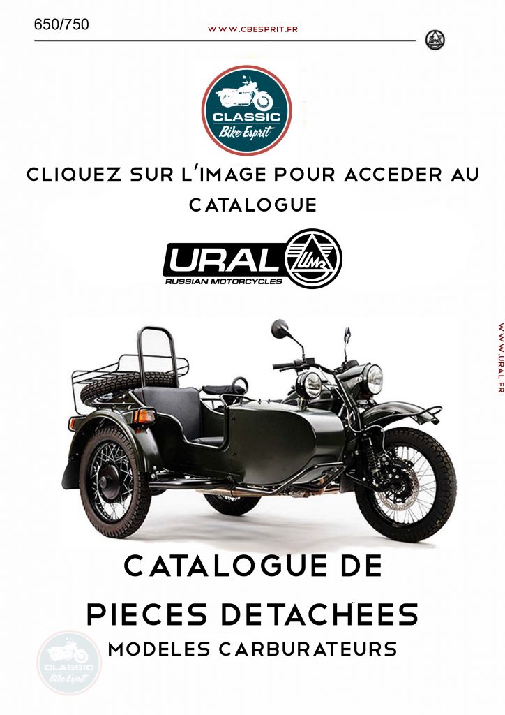 Catalogue de Pieces Détachées Carburateur Ural Classic Bike Esprit-1